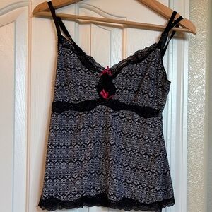 Marilyn Monroe black, and white short pajama set.